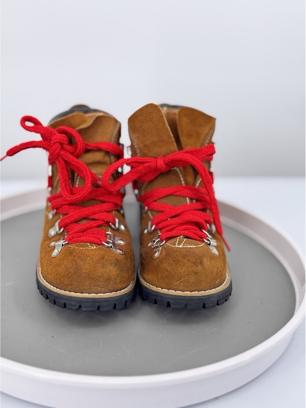 NOS Vintage SEARS Mountaineering Boot WM 6.5 M 4.5D USA Vibram 1970s